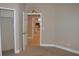Bedroom with closet and view into kitchen at 3959 San Rocco Ct # 911, Punta Gorda, FL 33950