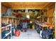 Well-equipped workshop with ample storage shelving at 335 Kenova St, Port Charlotte, FL 33954