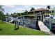 Private boat lift for convenient boat access at 2000 Bal Harbor Blvd # 1012, Punta Gorda, FL 33950