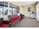 Covered lanai with seating, offering tranquil views at 26283 Nadir Rd # 201, Punta Gorda, FL 33983