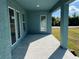 Covered patio with access to backyard at 10133 Audrey St, Port Charlotte, FL 33981