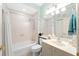 Bathroom with a tub and shower combination at 3239 Osprey Ln, Port Charlotte, FL 33953