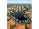 Aerial view of community with canal-front homes and boat docks at 2630 Tarpon Cove Dr # 212, Punta Gorda, FL 33950