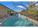 Large, inviting pool with plenty of space to relax at 7676 Mikasa Dr, Punta Gorda, FL 33950