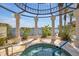 Community hot tub with gazebo and lake views at 95 Vivante Blvd # 9542, Punta Gorda, FL 33950