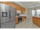 Kitchen boasts stainless steel appliances and wood cabinets at 95 Vivante Blvd # 9542, Punta Gorda, FL 33950