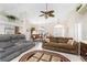 Spacious living room with comfortable seating and a relaxing atmosphere at 16407 San Edmundo Rd, Punta Gorda, FL 33955