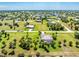 Aerial view showcasing the community, waterfront, and property location at 16407 San Edmundo Rd, Punta Gorda, FL 33955