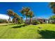 This home has a large backyard with lush landscaping at 16407 San Edmundo Rd, Punta Gorda, FL 33955