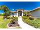 Inviting entryway to a beautiful home at 16407 San Edmundo Rd, Punta Gorda, FL 33955