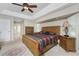 King-size bed in the Primary bedroom with ensuite access at 16407 San Edmundo Rd, Punta Gorda, FL 33955