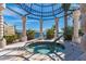 Community spa with gazebo offering scenic views at 89 Vivante Blvd # 305, Punta Gorda, FL 33950