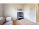 Living room featuring comfortable seating and a television for entertainment at 25168 E Lenox Cir, Punta Gorda, FL 33950