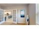 Bright home office with French doors and mirror at 25168 E Lenox Cir, Punta Gorda, FL 33950