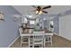 Bright dining area with table and chairs near kitchen at 150 Harborside Ave # 216, Punta Gorda, FL 33950