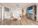 Spacious living room with hardwood floors and comfortable seating at 200 Harbor Walk Dr # 243, Punta Gorda, FL 33950