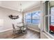 Dining room with a table and chairs, offering scenic waterfront views at 200 Harbor Walk Dr # 243, Punta Gorda, FL 33950