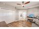 Home office with hardwood floors, closet and french doors at 200 Harbor Walk Dr # 243, Punta Gorda, FL 33950