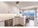Kitchen with water views and breakfast nook at 200 Harbor Walk Dr # 243, Punta Gorda, FL 33950