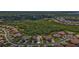 Bird's-eye view showcasing a house's location in a residential neighborhood at 13064 Creekside Ln, Port Charlotte, FL 33953