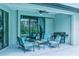 Spacious patio with seating area and grill at 5148 Guava Ter, Port Charlotte, FL 33981