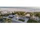 Modern beach pavilion with palm trees and beach access at 11786 De Miranda Ave, North Port, FL 34287