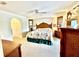 Main bedroom with king-size bed and large dresser at 181 N Waterway Nw Dr, Port Charlotte, FL 33952