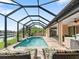 Enjoy the view from the pool and patio area at 15378 Taurus Cir, Port Charlotte, FL 33981