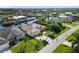 Bird's eye view of house and neighborhood at 15378 Taurus Cir, Port Charlotte, FL 33981