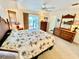Spacious Primary bedroom with sliding door access to patio at 181 N Waterway Nw Dr, Port Charlotte, FL 33952