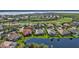 Aerial view showing home and community near water at 3589 Pennyroyal Rd, Port Charlotte, FL 33953