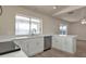 Modern kitchen with white shaker cabinets and quartz countertops at 17341 Sabrina Cir, Port Charlotte, FL 33948