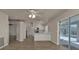 Open floor plan featuring a view of the kitchen and lanai at 17341 Sabrina Cir, Port Charlotte, FL 33948