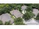 Aerial view showcasing home's location in a community at 1274 White Oak Trl, Port Charlotte, FL 33948