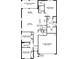 Two-story home floor plan with 3 bedrooms, 2 baths, and a 2-car garage at 15952 Crofton Springs Way, Port Charlotte, FL 33953
