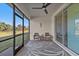 Relaxing screened porch overlooking the backyard at 1530 Laurel Brook Ln, Port Charlotte, FL 33953