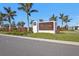 Community entrance sign for The Cove at West Port at 1530 Laurel Brook Ln, Port Charlotte, FL 33953