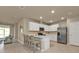 Modern kitchen with white cabinets and stainless steel appliances at 1530 Laurel Brook Ln, Port Charlotte, FL 33953
