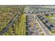 Aerial view of community, highlighting property location near water at 1530 Laurel Brook Ln, Port Charlotte, FL 33953
