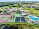 Community pool and tennis courts, ideal for recreation and relaxation at 175 Kings Hwy # B6-526, Punta Gorda, FL 33983