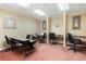 Business center with computers and workspaces at 1676 Palace Ct, Punta Gorda, FL 33980