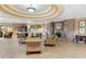 Spacious lobby with comfortable seating and high ceilings at 1676 Palace Ct, Punta Gorda, FL 33980