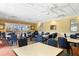 Community room with tables and chairs for gatherings at 1676 Palace Ct, Punta Gorda, FL 33980