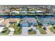 Stunning aerial shot of well-maintained homes with waterfront access at 630 Coronado Dr, Punta Gorda, FL 33950