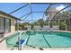 Relax and enjoy the refreshing pool and spa at 2208 Barksdale St, Port Charlotte, FL 33948