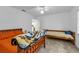 Bedroom with twin beds and access to the kitchen at 2208 Barksdale St, Port Charlotte, FL 33948