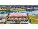 Aerial view of community, showcasing location and building features at 3228 Purple Martin Dr # 113, Punta Gorda, FL 33950