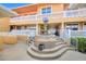 Courtyard entrance with fountain and building view at 3228 Purple Martin Dr # 113, Punta Gorda, FL 33950
