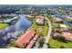 Aerial view showing property location, community, and waterfront access at 3228 Purple Martin Dr # 113, Punta Gorda, FL 33950