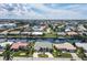 Bird's eye view of the property, showcasing its location and neighborhood at 2185 Via Esplanade, Punta Gorda, FL 33950